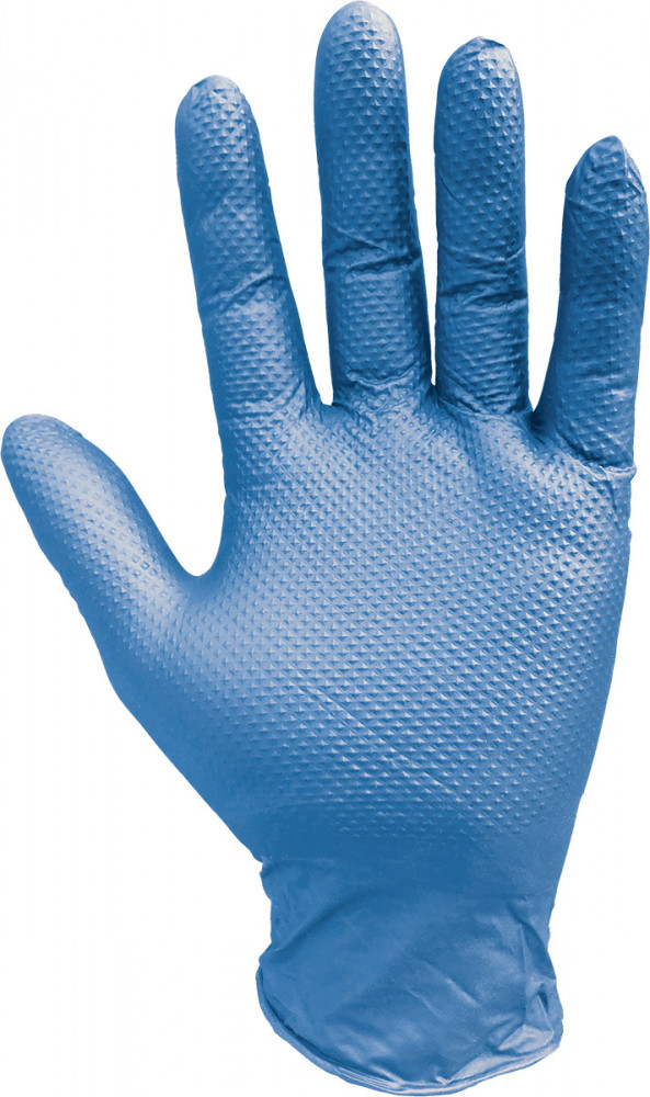 2308 Blue Diamond Grip Nitrile Glove   Markoó Kft